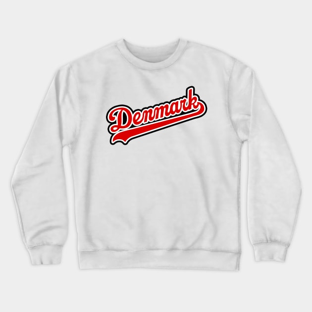 Denmark Crewneck Sweatshirt by lounesartdessin